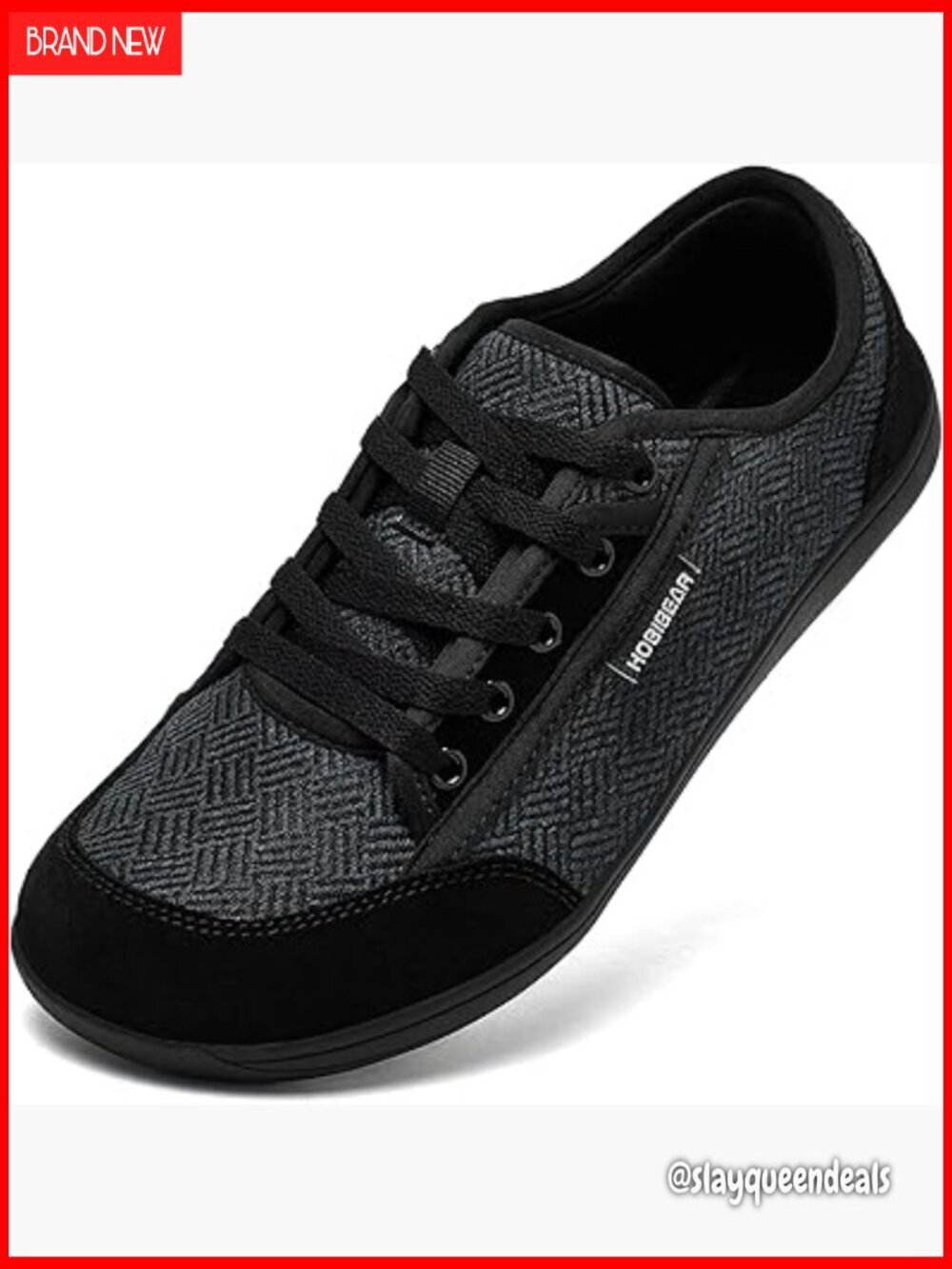 Zero Drop Barefoot Walking Sneakers Wide Toe Box Athletic Shoes